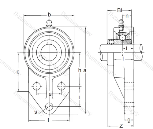 Подшипниковый узел UCFK 210 в Иркутске