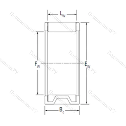 Подшипник игольчатый радиальный 37VS 4725P-1