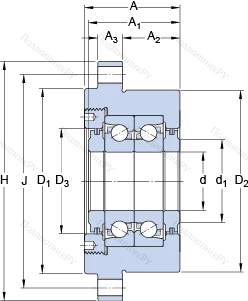 Подшипник FBSA 209/DB