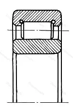 Подшипник  732208 размер 40x80x18