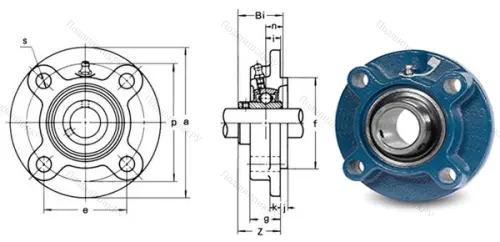 Подшипниковый узел UCFC 203 в Иркутске