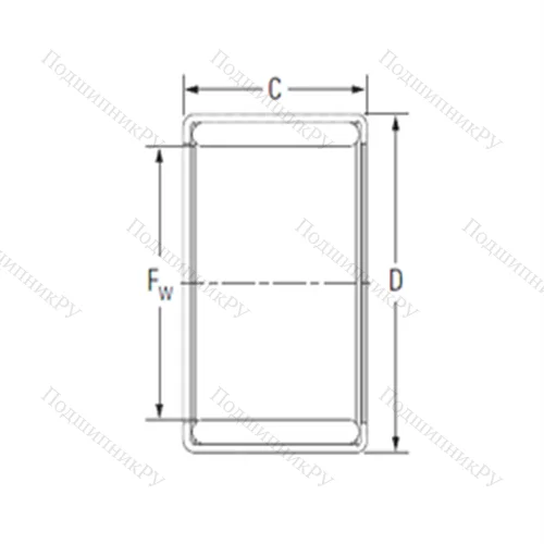 Подшипник игольчатый радиальный YM 3220