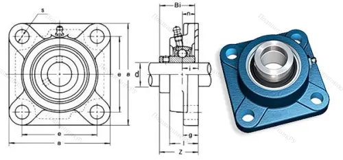 Подшипниковый узел UCF 324 в Иркутске