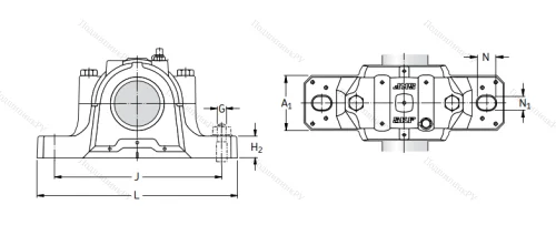 Подшипниковый корпус SNL 519-616 в Иркутске