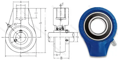 Подшипниковый узел UCHA 204 в Иркутске