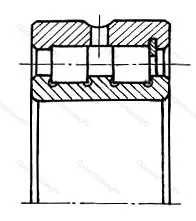 Подшипник  4722924 (NNCF 4924) размер 120x165x45