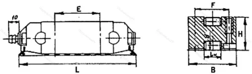 Модификация подшипника 6-2226КМ размер 130x230x40 от производителя  ГПЗ-10