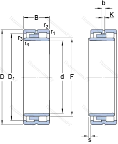 Подшипник NNU 4924 BK/SPW 33
