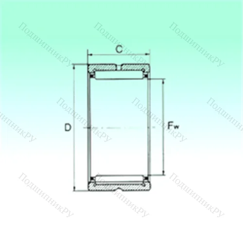 Подшипник игольчатый радиальный NKS 40