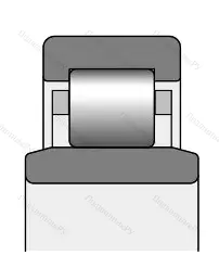 Модификация подшипника 70-672140Л размер 200x310x51 ГПЗ-4