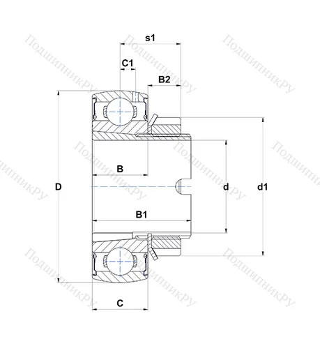Подшипник LK 206 G 2H в Иркутске