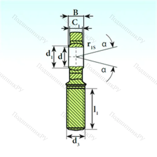 Подшипник скольжения сферический SA 8 C