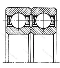 Модификация подшипника 190206Р размер 30x62x32