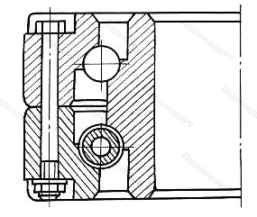 Подшипник  3687/1300 размер 1300x1600x108 от производителя  ГПЗ-1