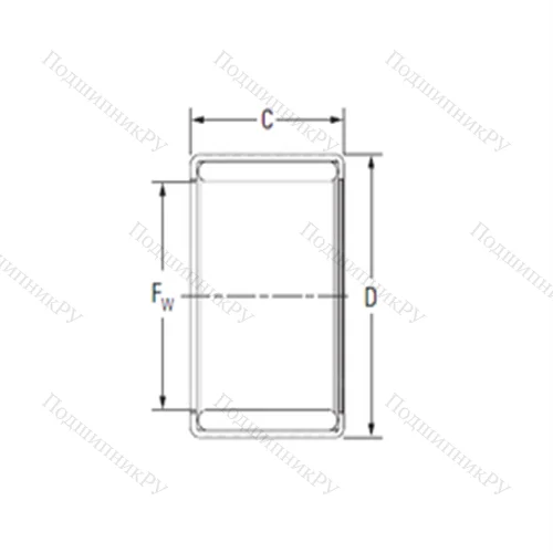Подшипник игольчатый радиальный Y 65