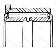 Модификация подшипника 284710У размер 52x87/78x46/42,5
