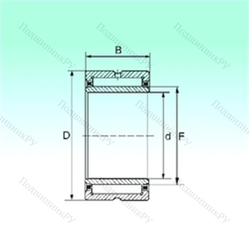 Подшипник игольчатый радиальный NKIS 60