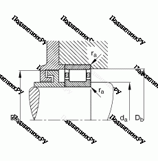 Подшипник N 312-E-TVP 2