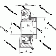Подшипник PASE 30-N